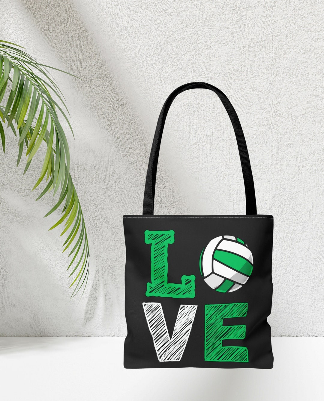 Volleyball Tote Bags, Gifts for Seniors, Team Colors Sports Tote, Gift