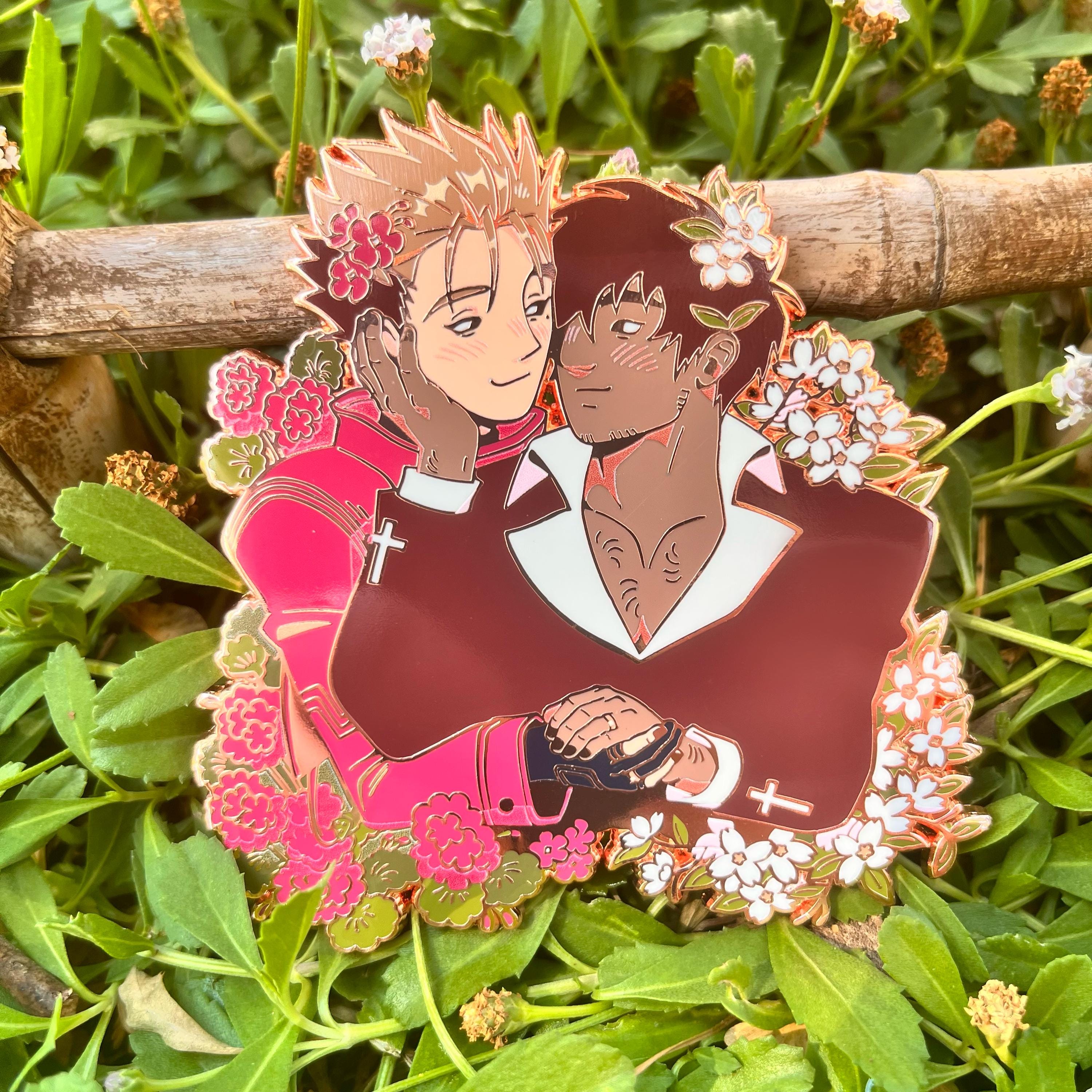 Vashwood Vash X Wolfwood Trigun Maximum Pin - Etsy