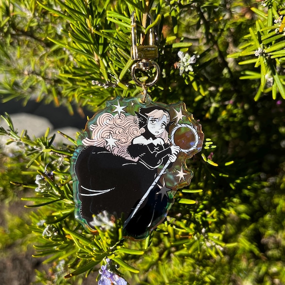 Marcille Dungeon Meshi Keychain and Sticker