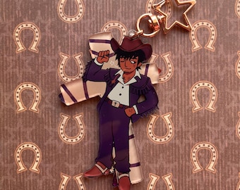 PREORDER! Trigun Cowboy Wolfwood and Vash Keychain