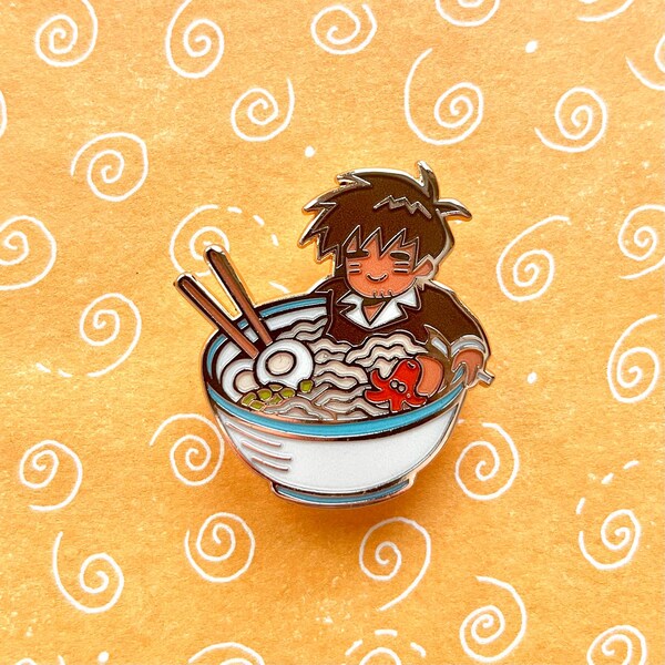 Wolfwood Ramen He's in the soup. Trigun Maximum Pin