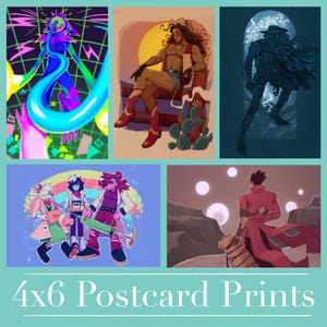 Divers tirages de cartes postales 4 x 6
