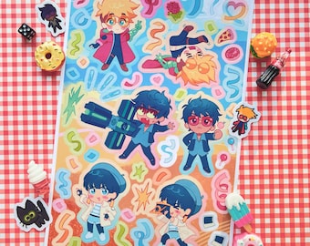 Trigun Stampede Vash Meryl und Wolfwood Sticker Bogen