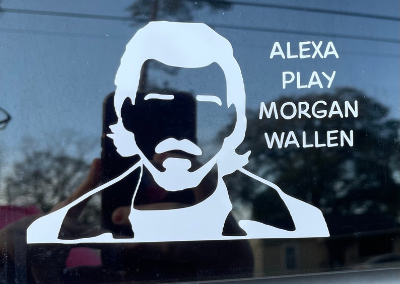 Alexa Play Wallen Decal for Window or Cup Etsy