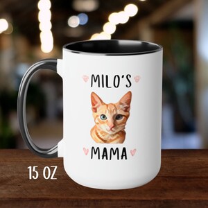 Custom Pet Coffee Mug, Mother's Day Gifts for Cat Dog Mom, Father's Day Gift for Cat Dog Dad, Custom Gifts for Pet Parents, Companion Animal