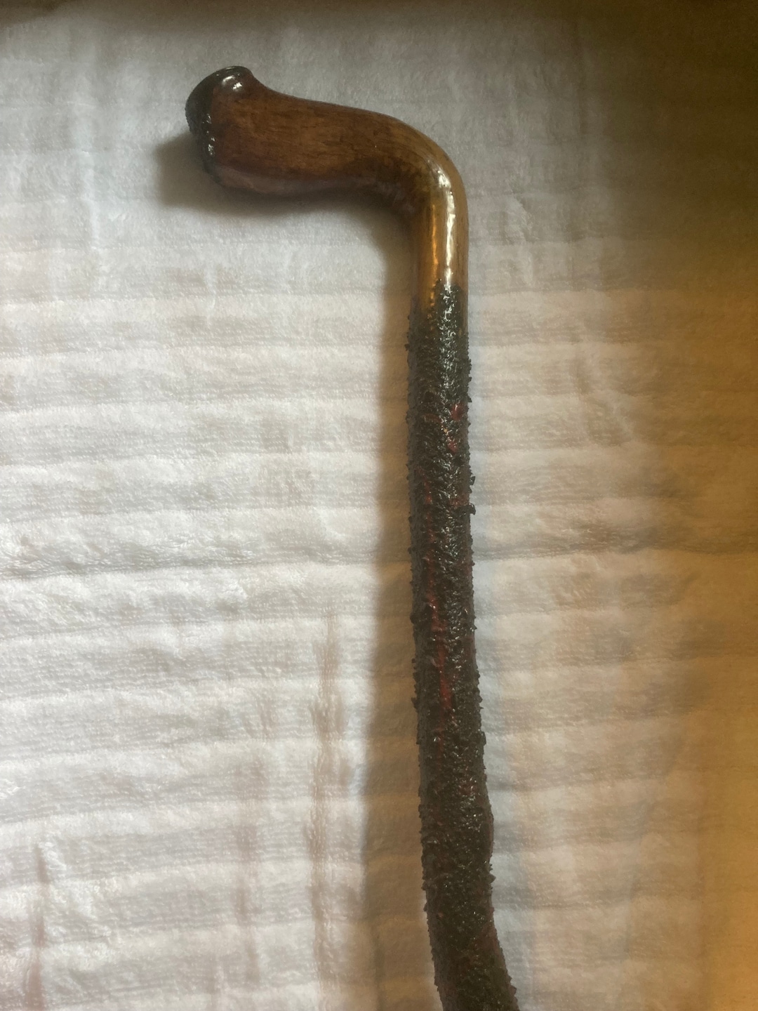 Cane/walking Stick Coal Miners Cane Etsy