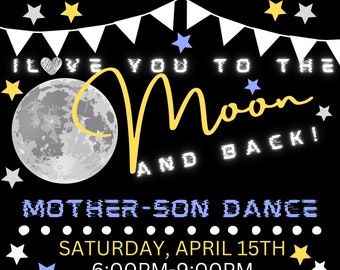 EDITABLE Daddy Daughter Barn Dance Set School Dance Flyer Invitation, Boots & Beauties, Church Community Event, pto, pta DESCARGA INSTANTÁNEA