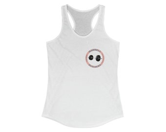 Barbell Builders Racerback Tank Top, Weightlifting Gym Top
