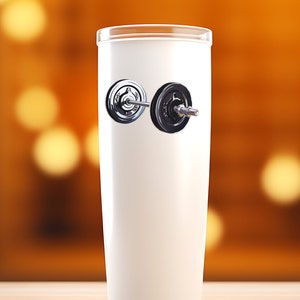 Barbell Kiss-Cut Stickers Crossfit