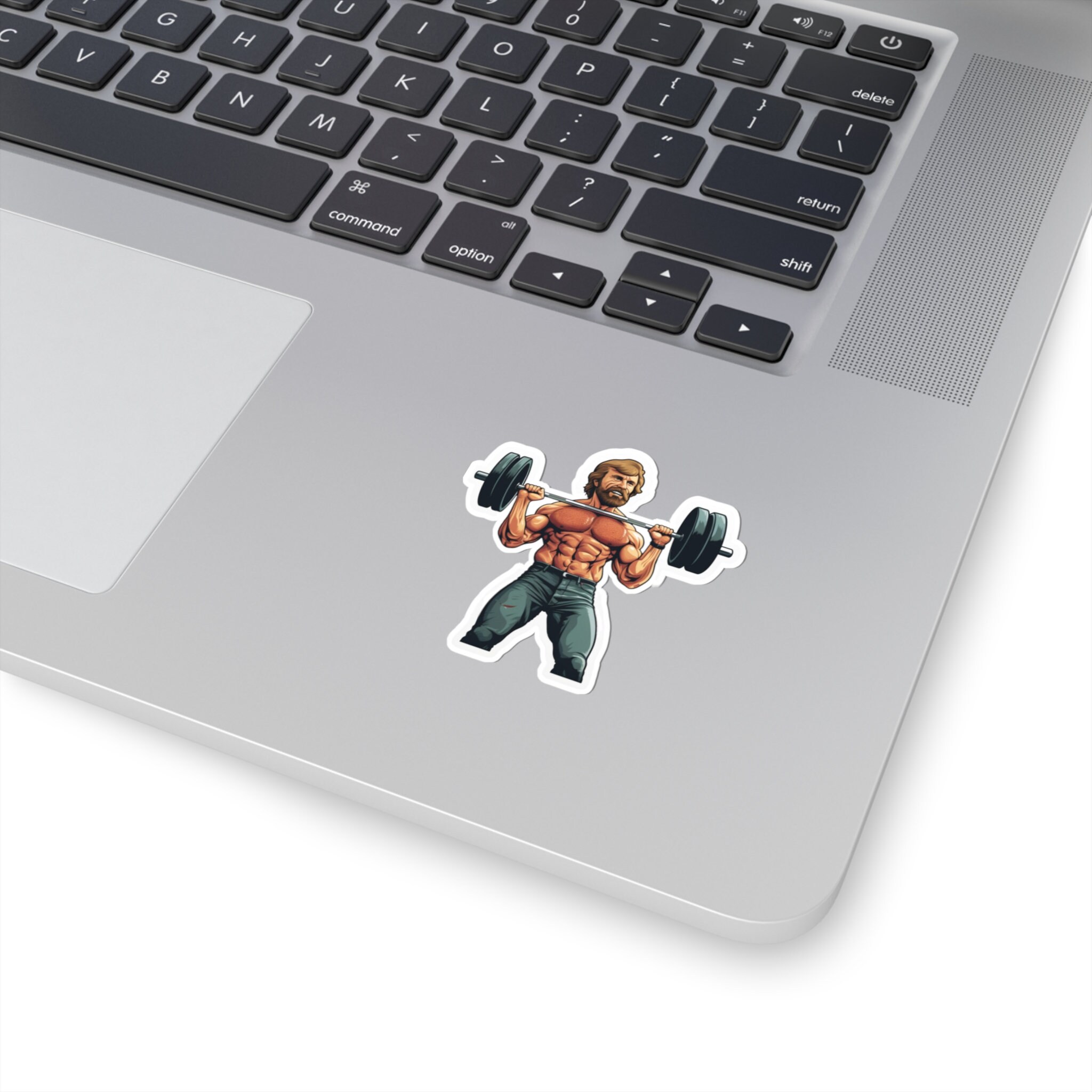 Weightlifter Hero Kiss-cut Sticker - Gym Gift - Etsy