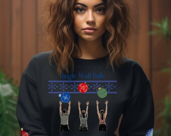 Christmas Gift for Girlfriend wife Mom holiday crewneck for Sister Christmas Gift gym Christmas Sweater coach crossfit crewneck holiday