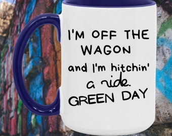Green Day Hitchin' A Ride Mug
