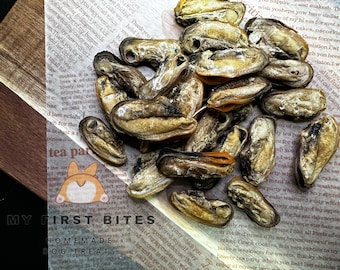 New Zealand green mussels 100% homemade natural dehydrated - single ingredient dog treats 60g