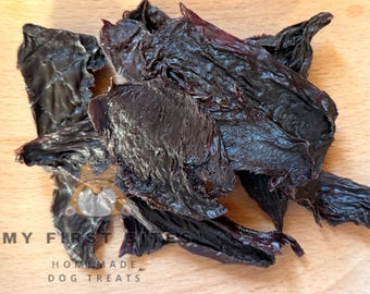 Beef Heart 100% homemade natural dehydrated - single ingredient dog treats 60g