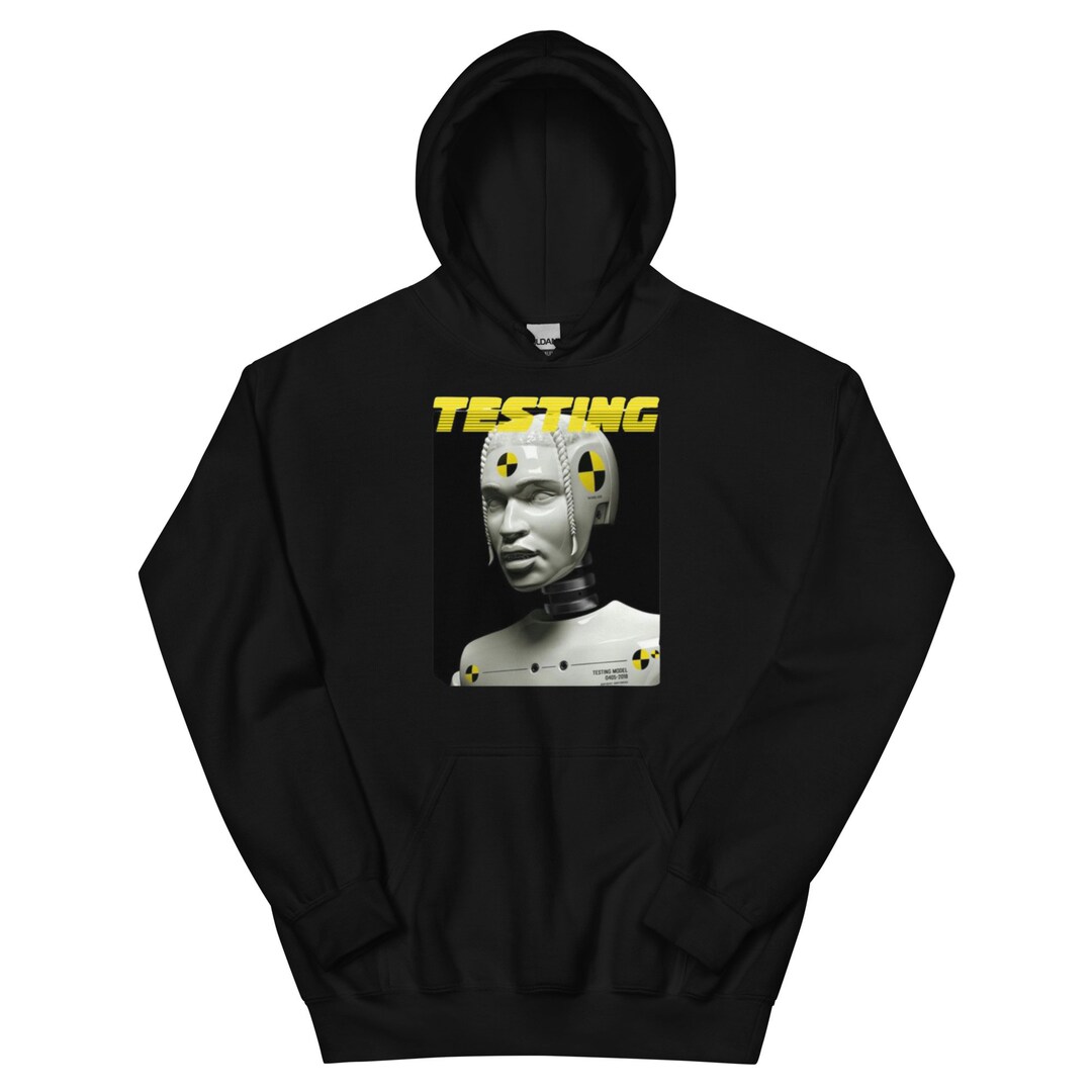 Hooded Sweatshirt Asap Rocky Testing Sweatshirt AAP Rocky Testing