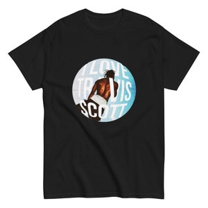 I Love Travis Scott Vinyl Tee