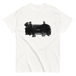 Kanye x Pusha T T-shirt in vintage stijl