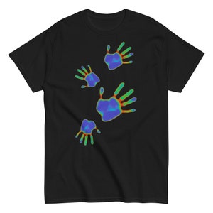 Trippy Vintage Hand Print Tee