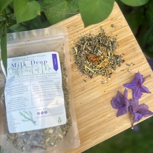 Milk Drops Organic Post Partum Herbal Tea- Fenugreek Free