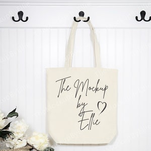Natural Tote Bag Mockup | Canvas Tote Mockup | Natural Tote Mockup | Tote Mockup | Shopping Tote Mockup | Tote Mockup