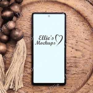 Phone Mockup | Smartphone Mockup | iPhone Mockup | Cell Phone Mockup | Mobile Phone Mockup | Boho Phone Mockup | Cell Mockup