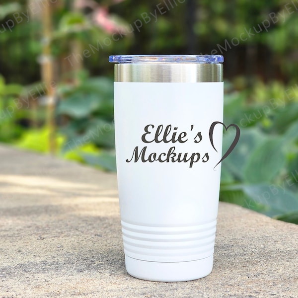 Ringneck Tumbler Mockup | Printify 20 oz. Ringneck Mockup | Garden Ringneck Tumbler Mockup | Travel Tumbler Mockup | Coffee Tumbler