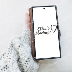 Linen Phone Mockup | Smartphone Mockup | Phone Mockup | Cell Phone Mockup | Mobile Phone Mockup | iPhone Mockup | Cell Mockup