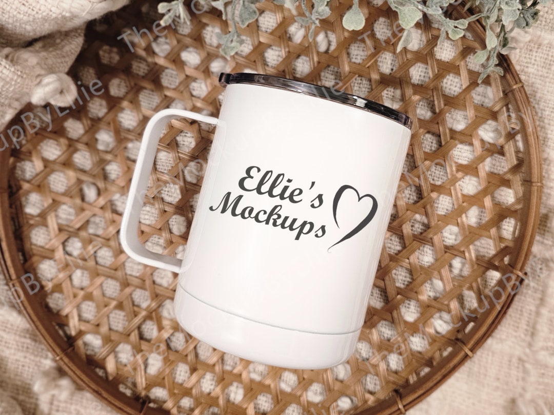 Coffee Tumbler Mockup White Tumbler Mockup Tumbler Mockup Coffee Mug