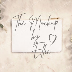 Accessory Pouch Mockup | Printify Pouch Mockup | Makeup Pouch Mockup | Makeup Bag Mockup | Cosmetic Bag Mockup | Flat Pouch Mockup