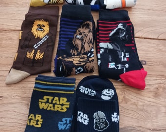 STAR WARS Adults Socks 4.50 pair clearance sale limited quantity be quick.