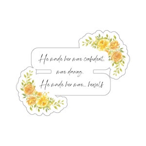 Polin Quote | Penelope Featherington & Colin Bridgerton | Bridgerton Sticker (White Background Only)