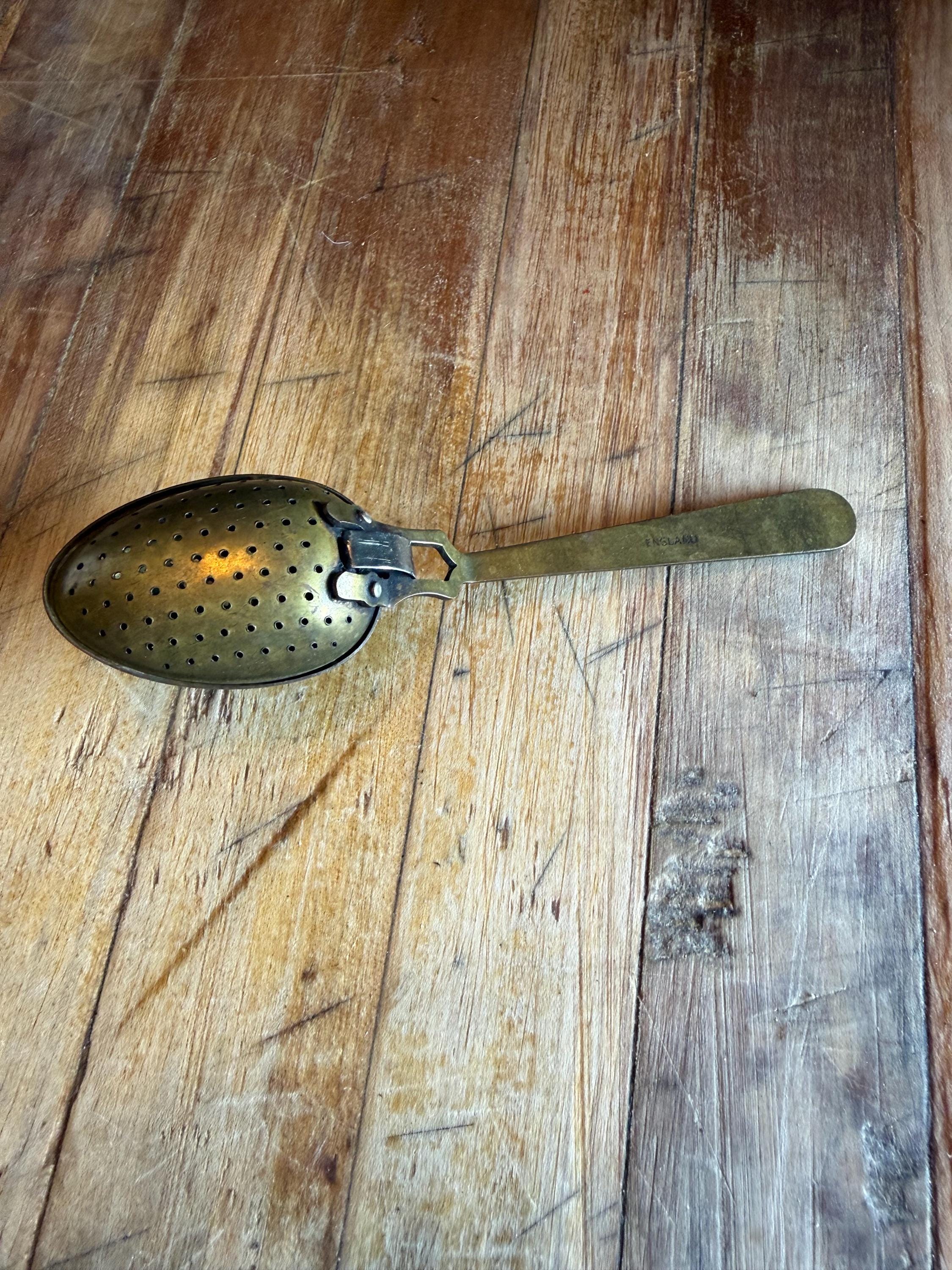 Antique English Tea Strainer - Etsy