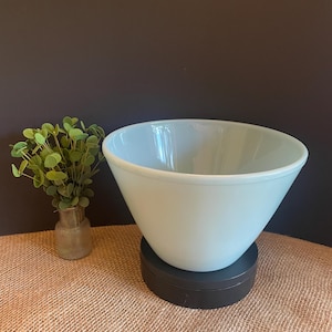 Miska do mieszania odporna na zachlapanie Delphite Blue Fire King z lat 50. XX wieku, 7 5/8” NICE