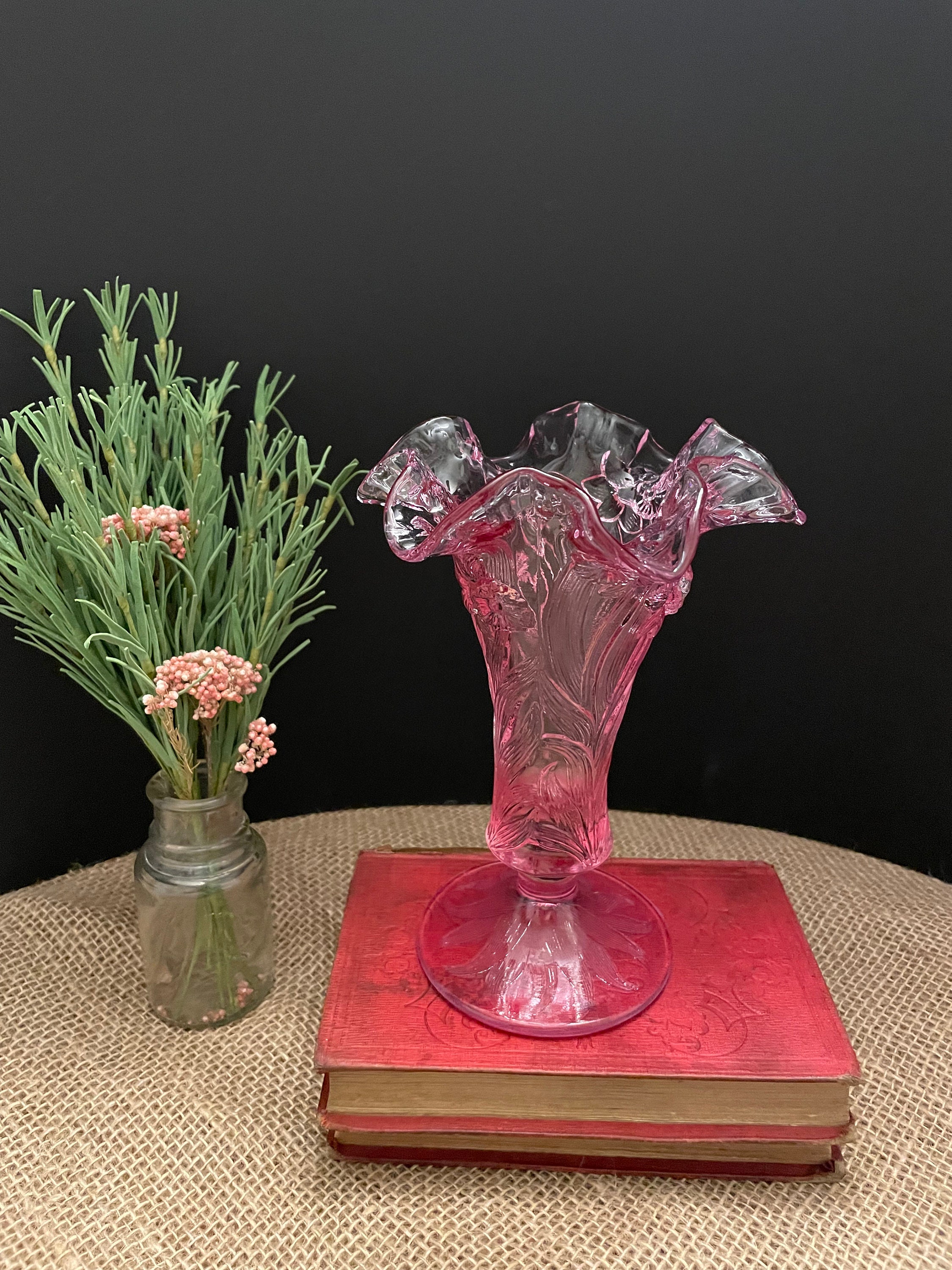 Fenton vase - Etsy 日本