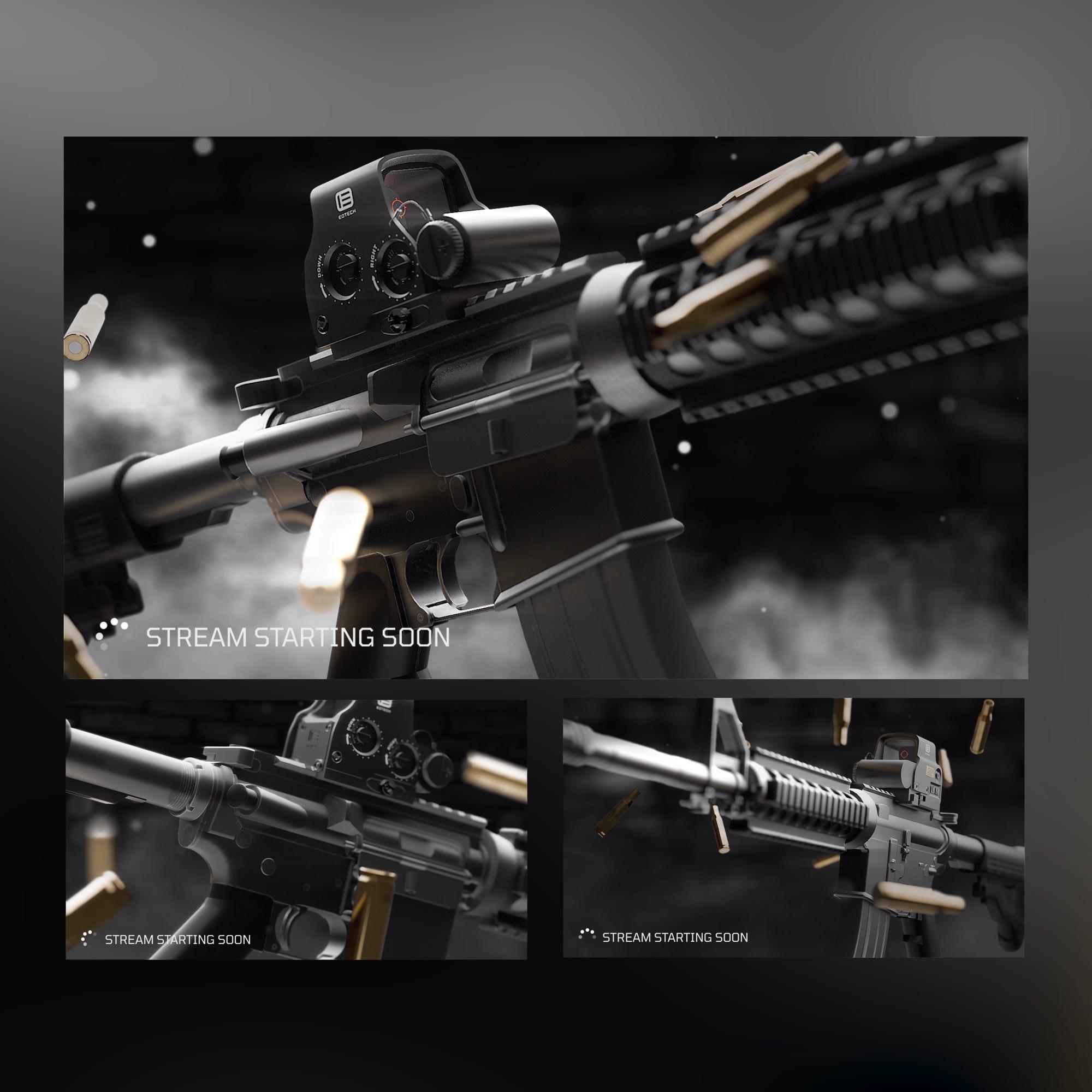 Fps Stream Layout Tactical FPS Stream Overlay Pack | Military Twitch Package (digital ...