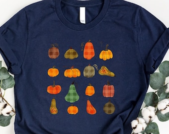 Vintage Pumpkin Shirt, Spooky Season Shirt, Autumn Shirt, Cute Pumpkin Shirt, Fall Pumpkins Shirt, Halloween Party Shirt, Thanksgiving Shirt