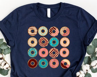 Donut Shirt, Funny Food Shirt, Donut Enthusiast Shirt, Sweet Donuts Shirt, Donut Squad Shirt, Gift For Donut Lover, Donut Addict Shirt, Girl