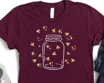 Fireflies Shirt, Fireflies Lover Shirt, Starry Skies Shirt, Funny Summer Shirt, Conservation Shirt, Nature Life Shirt, Fireflies Addict Gift