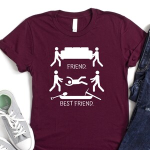 Friend vs Best Friend Shirt, Besties Shirt, Sarcastic Shirt, Hilarious Shirt, Gift For Best Friend, Friend&#39;s Birthday Shirt, Funny Party Tee