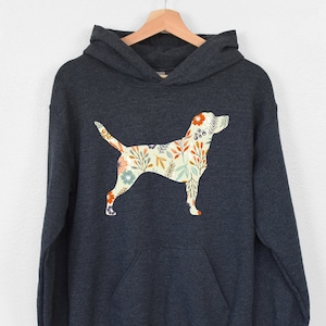 Labrador Hoodie, Labrador Lover Hoodie, Labrador Mom Hoodie, Labrador Owner Gift, Dog Lovers Hoodie, Floral Dog Mom Hoodie, Black Lab Hoodie