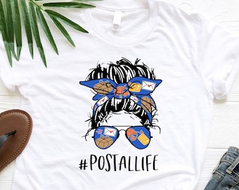 Postal Life Shirt, Gift For Mail Lady, Mail Carrier Shirt, Post Office Worker Shirt, Mailman Shirt, Post Office Employee Shirt, Postal Shirt