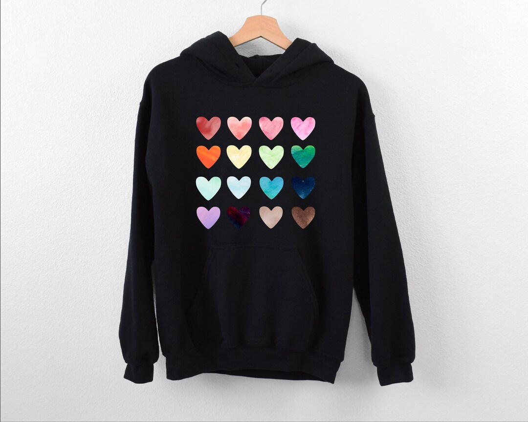 Floral Heart 4640 Hoodie