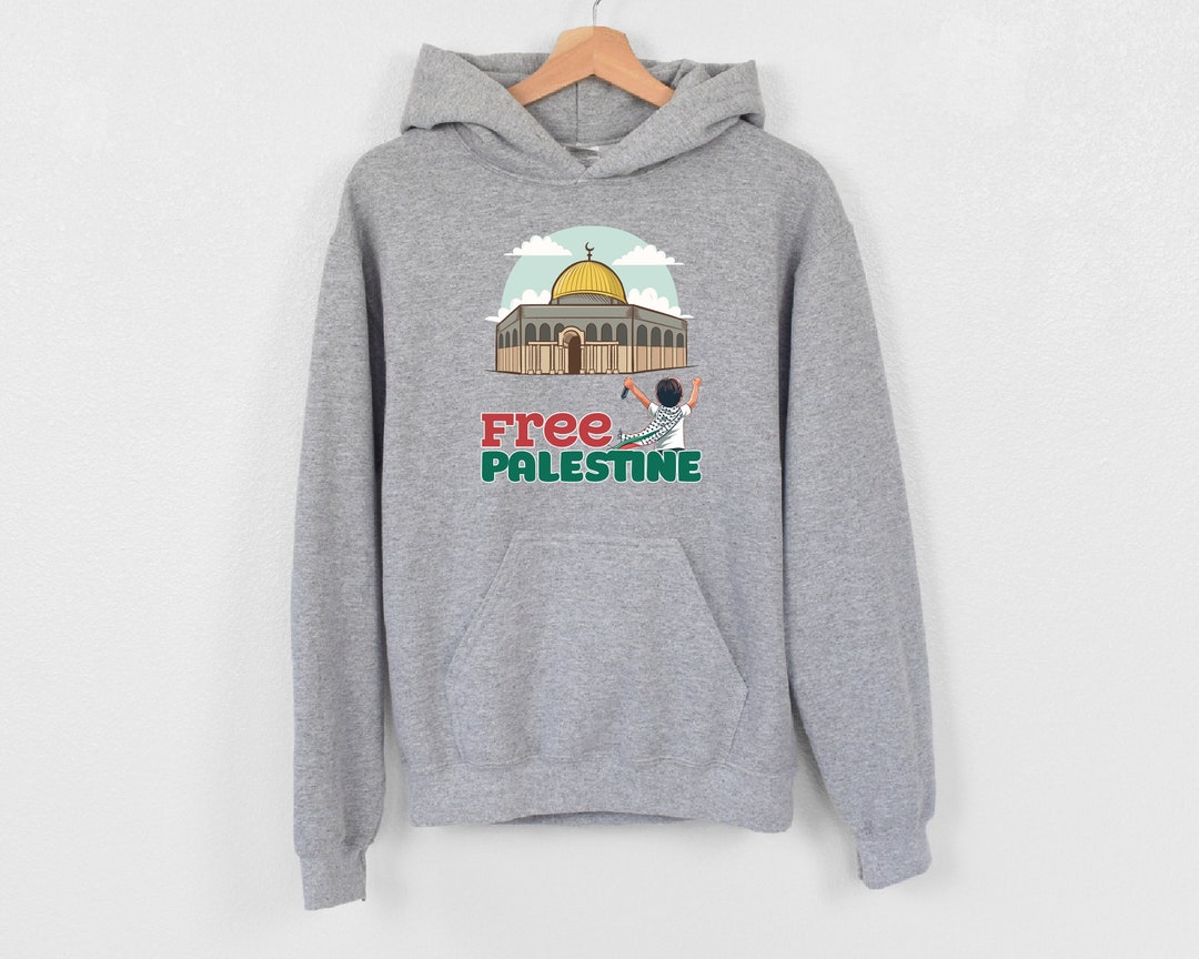 Sudadera Con Capucha Palestine Flag Al-Aqsa, Unisex - Perfecta Para Regalo Y Uso Casual