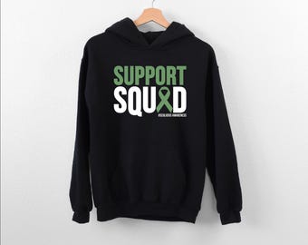 Scoliosis Awareness Support Squad Hoodie, Scoliosis Survivor Hoodie, Scoliosis Disease Support Team Hoodie, Funny Scoliosis Fighter Hoodie