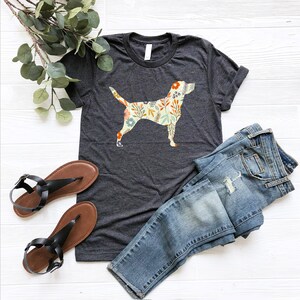 Labrador Shirt, Labrador Lover Shirt, Labrador Mom Shirt, Labrador Owner Shirt, Funny Dog Lovers Shirt, Floral Dog Mom Tshirt, Black Lab Tee imagem 3