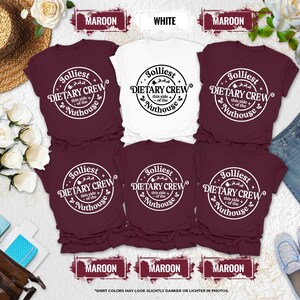 Jolliest Dietary Crew Shirt, Christmas Lights Dietary Squad Shirt, Christmas Dietary Squad Shirt, Dietary Workers Tee, Dietary Team Matching