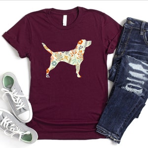 Labrador Shirt, Labrador Lover Shirt, Labrador Mom Shirt, Labrador Owner Shirt, Funny Dog Lovers Shirt, Floral Dog Mom Tshirt, Black Lab Tee imagem 2