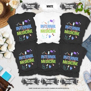 Internal Medicine Crew Shirt, Internal Medicine Nurse Doctor Shirt, Medicine Shirts,  Internal Medicine Shirt, Medicine Major Squad T-shirt
