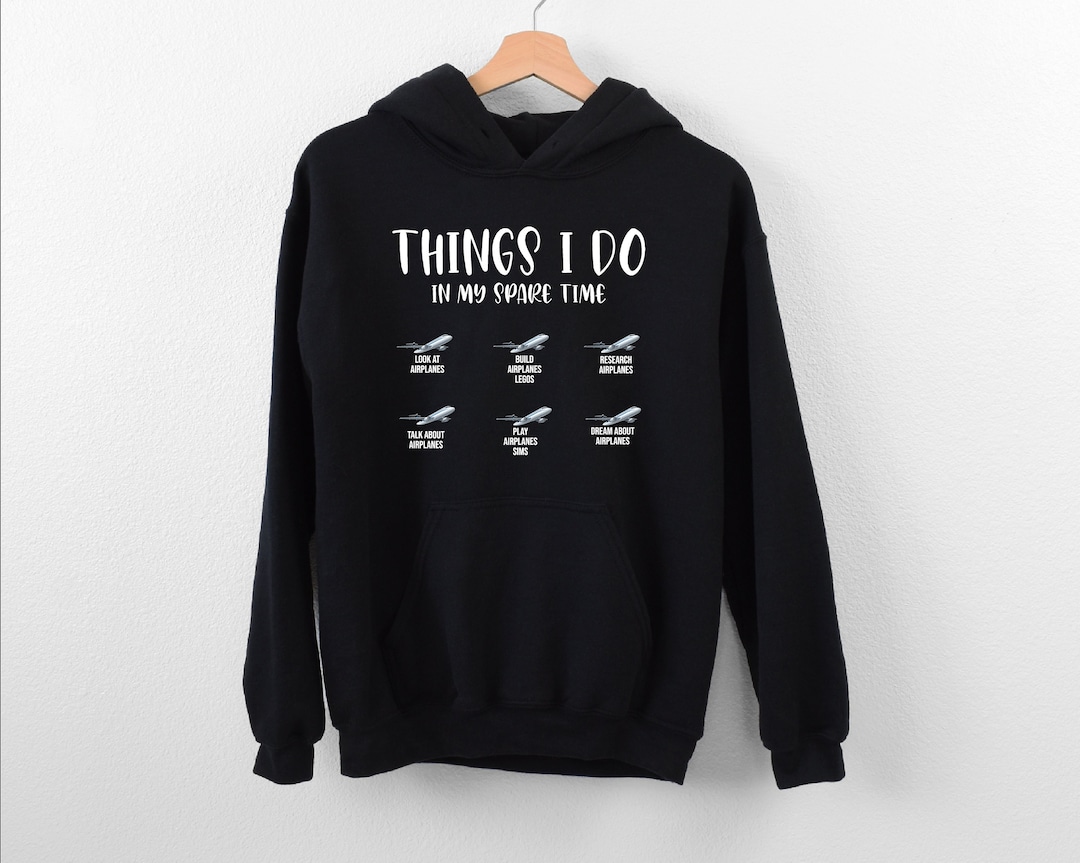 Airplane Hoodie, Vacation Hoodie, Travel Lover Hoodie, Gift for