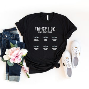 Shark Shirt, Marine Life Shirt, Ocean Life Shirt, Things I Do In My Spare Time Shark Tshirt, Save The Sharks Tshirt, Beach Party Shirt, Gift image 3